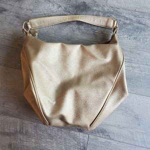 Gold Liz Claiborne Villager Purse